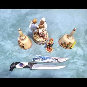 Assorted Lot Collectables Hummel Bells Figurines‎ Music Box